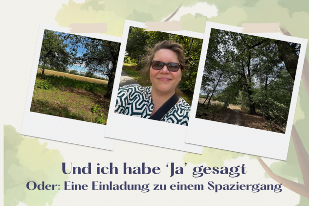 Eine Einladung zu einem Spaziergang